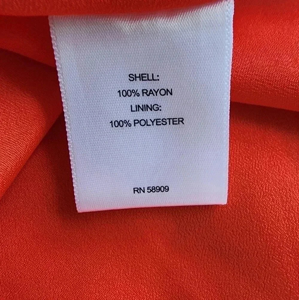 A loves a floral cherry print dress size L rayon - Picture 14 of 15